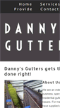 Mobile Screenshot of dannysgutters.com